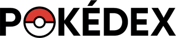 Pokedex logo including a Pokeball instead of the letter o